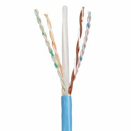 PANDUIT 100PK 1000FT ENH CAT6 U/UTP COP CABLE BLUE PUP6004BU-WLP